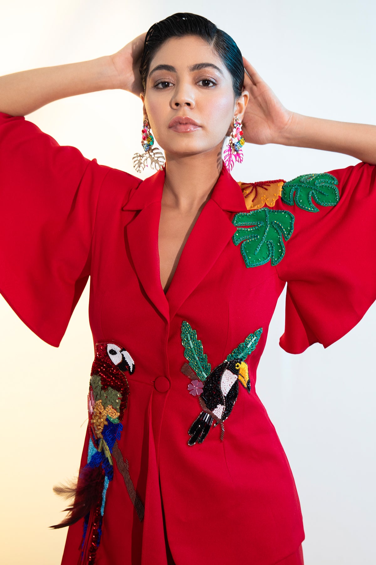 Jungle Safari Red Co-ord set
