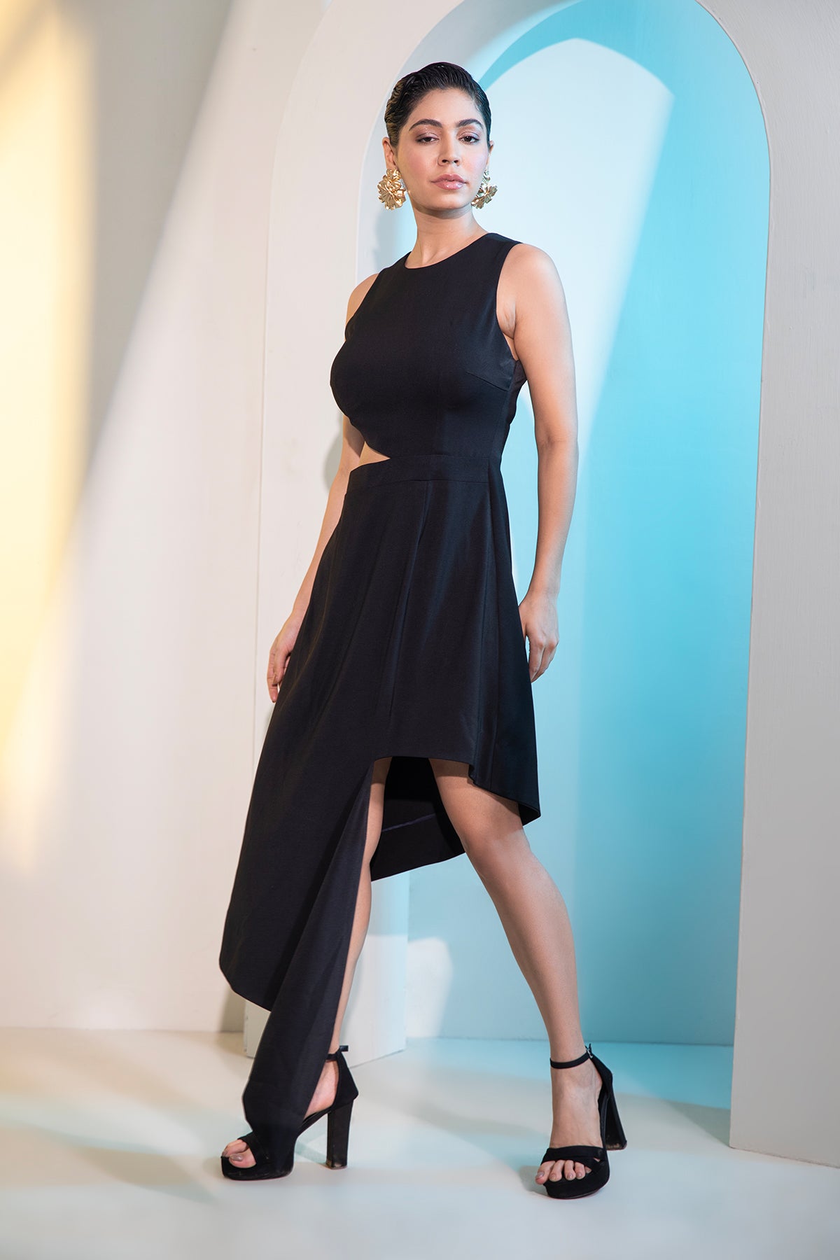 Asymmetric Tailored Fit Dress