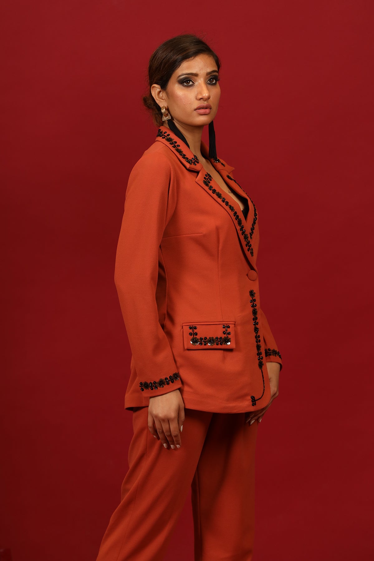 Rust Orange Co-ord Set