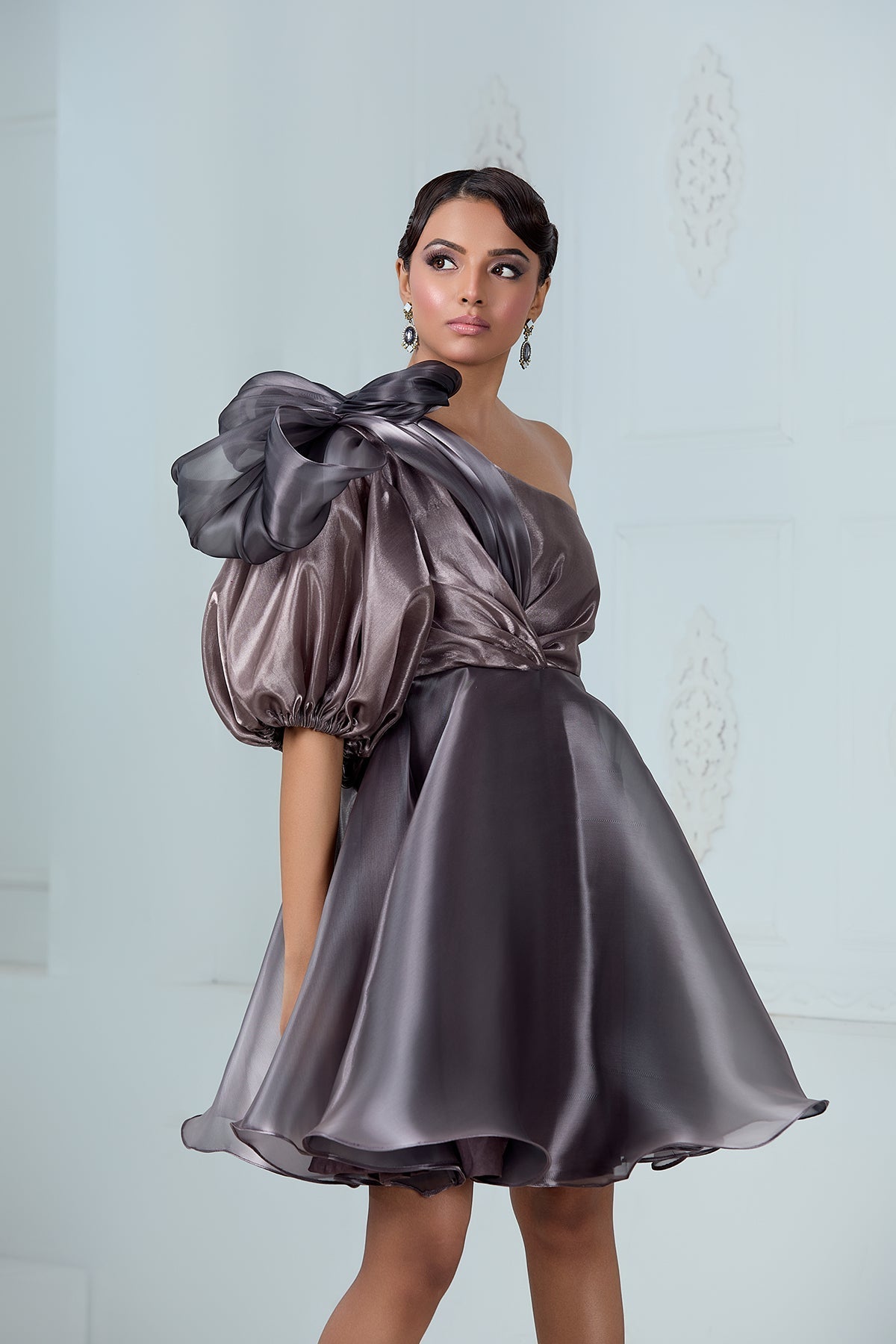 HORSEWIRE FLARE DRESS