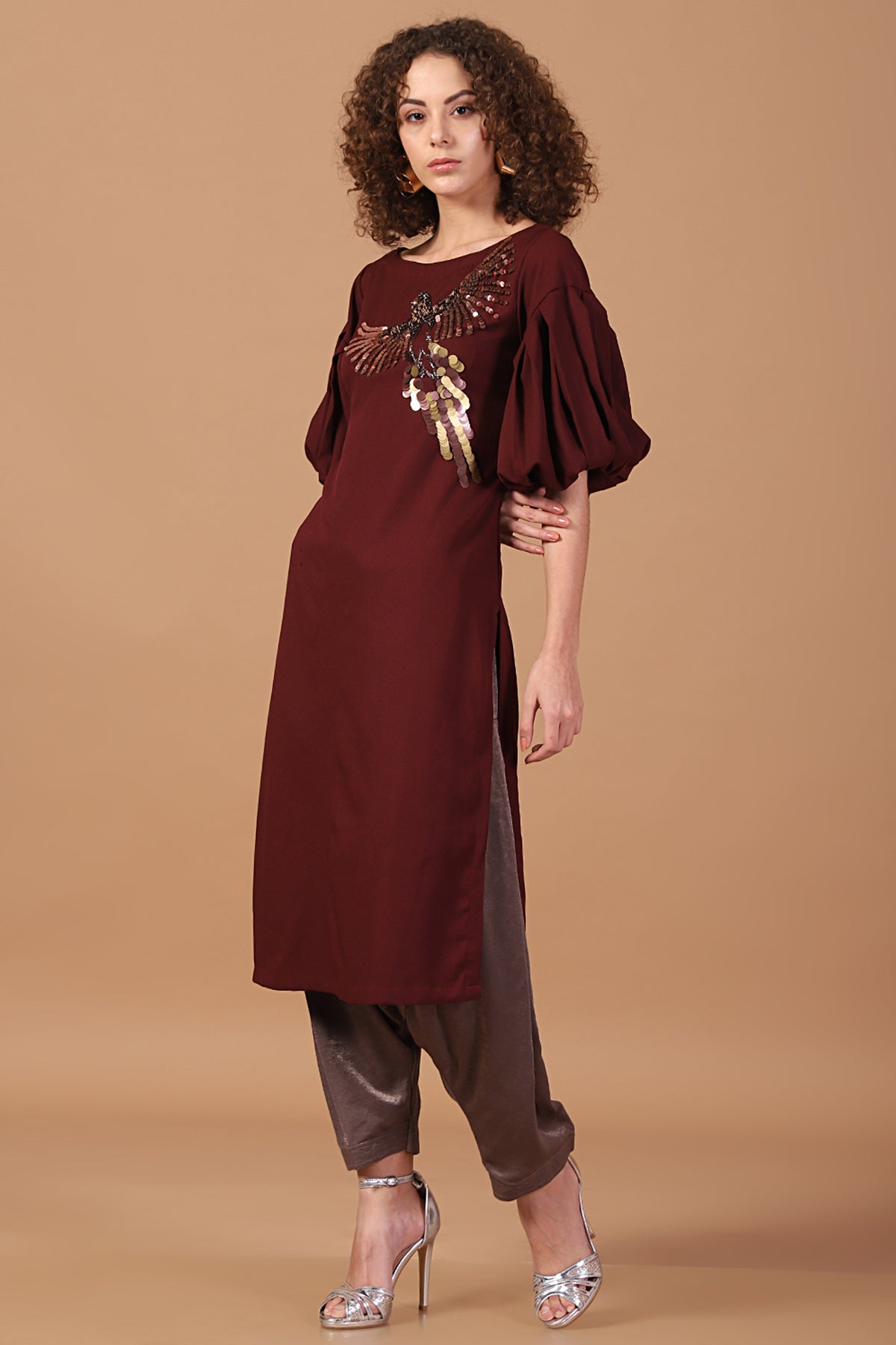 Big- Bird, Lantern Sleeves Tunic