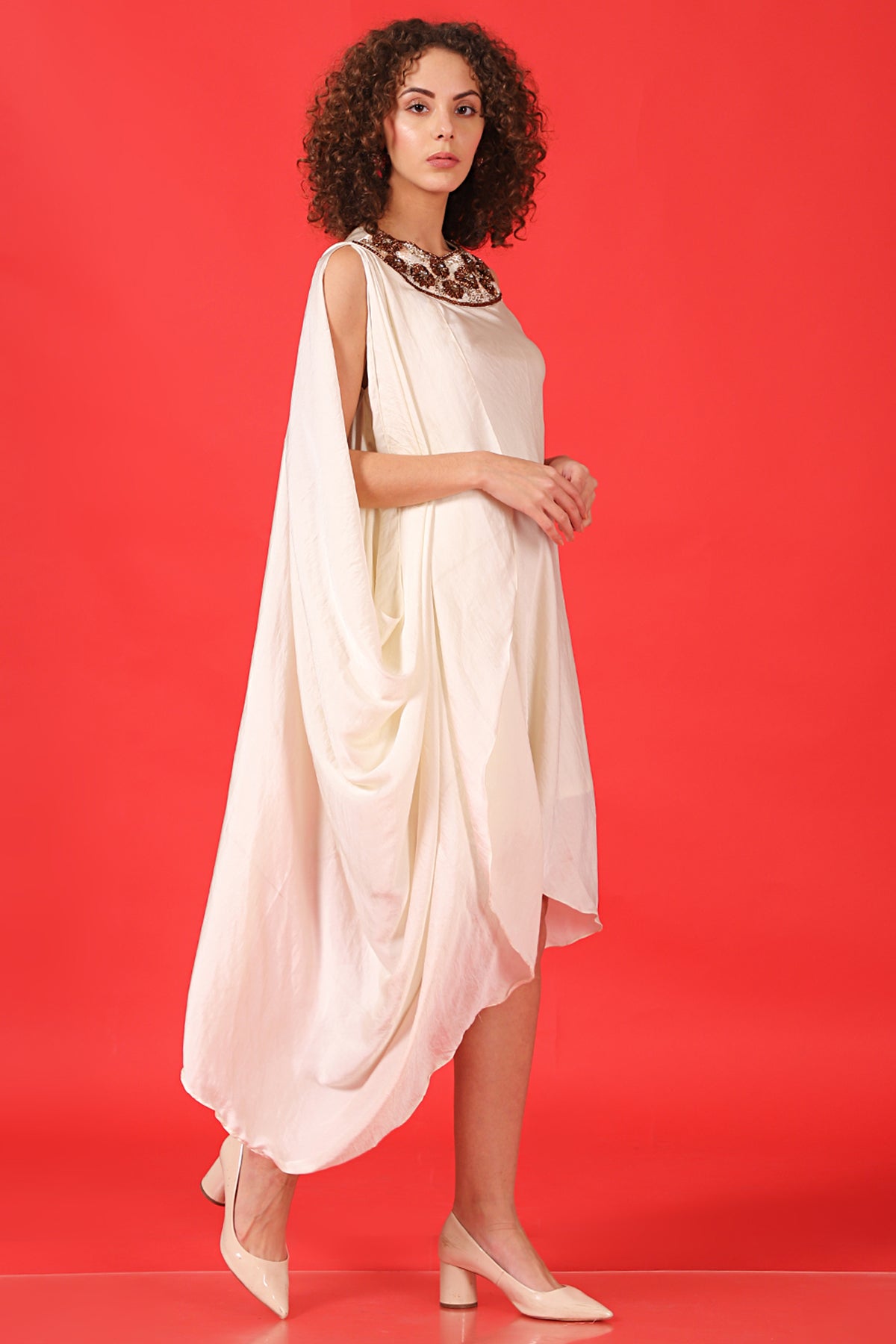 Greek Goddess Toga Dress