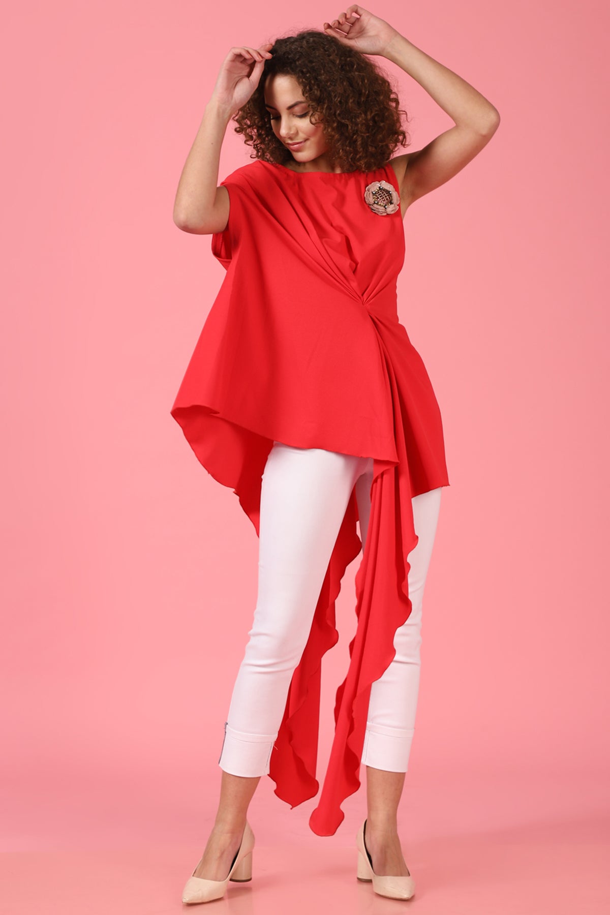 Asymmetric pink Twisted knot Top