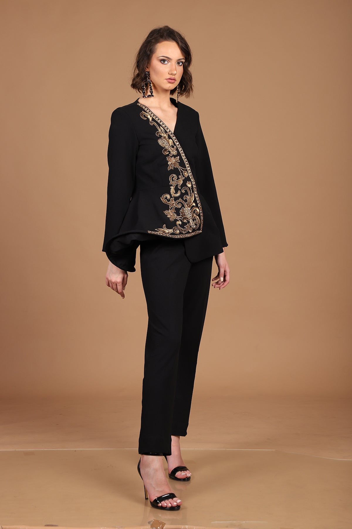 Hourglass Baroque blazer Co-ord set