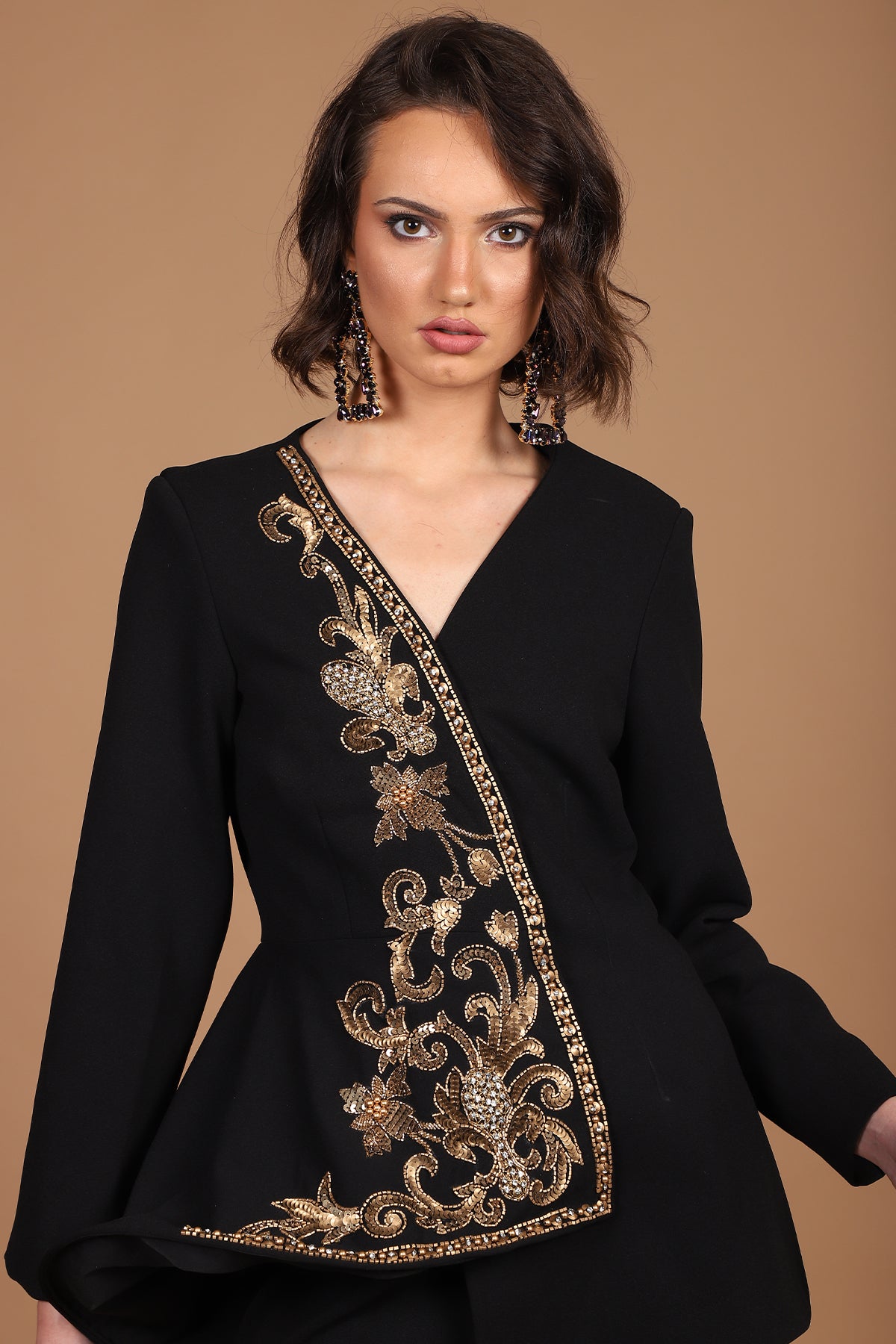 Hourglass Baroque blazer Co-ord set