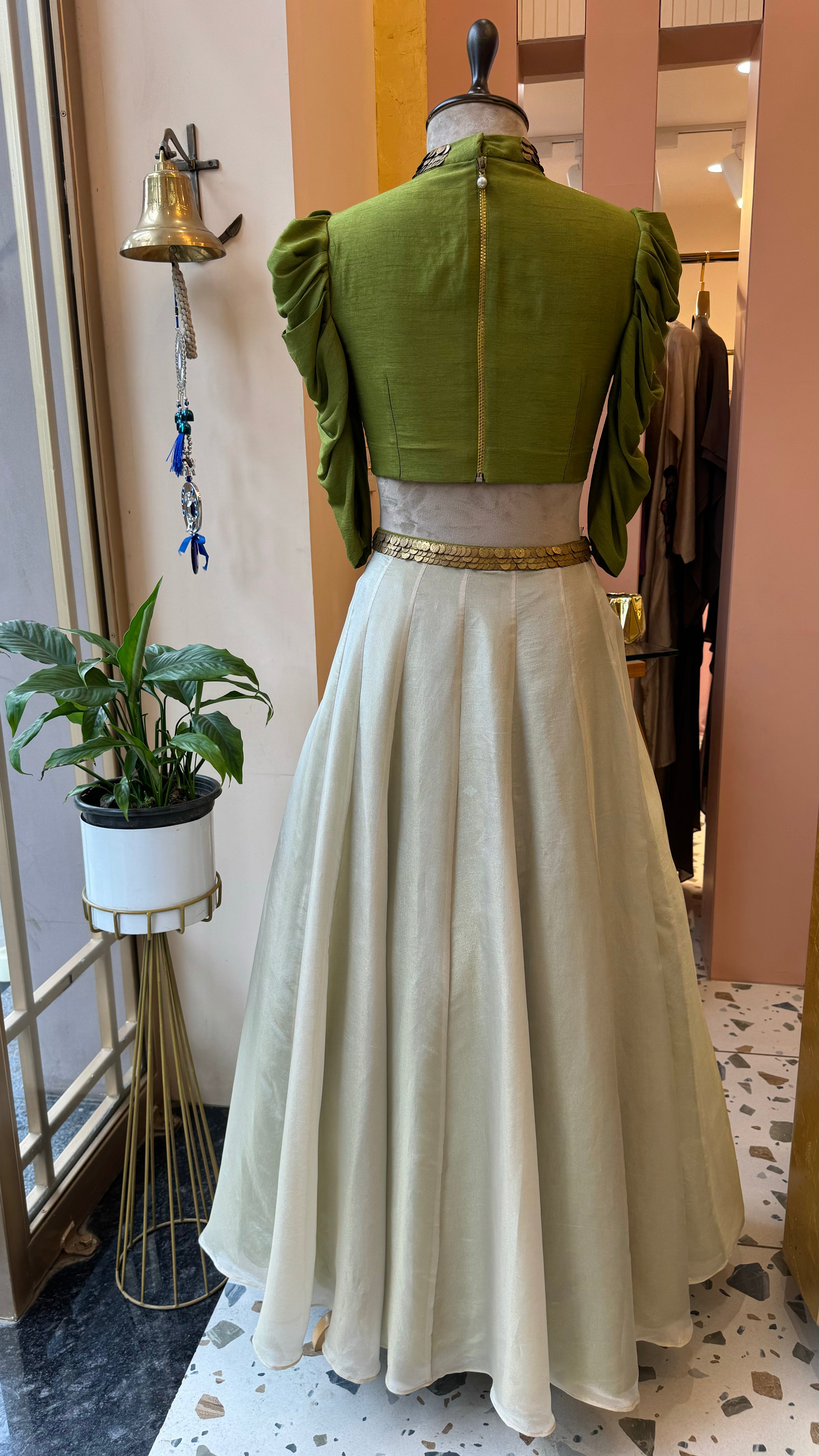 Madhubani painting inspired lehenga
