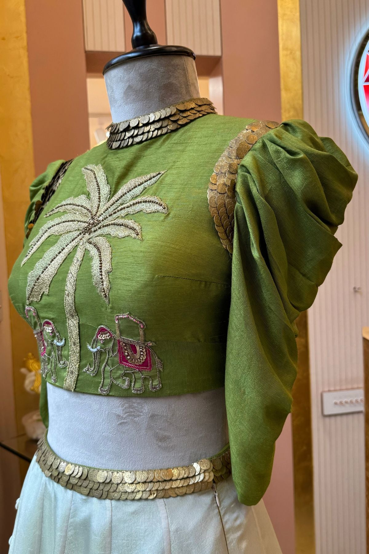 Madhubani Painting Inspired Lehenga. Shop Now!