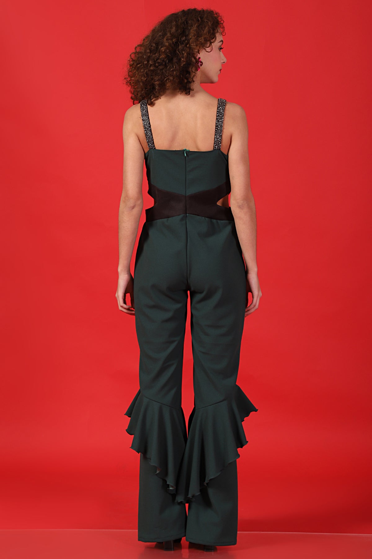 Mermaid Sweetheart ruffle Jumpsuit